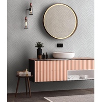 Herringbone Grey White