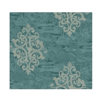 Eastern Garden Monotone with Damask