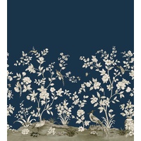 Jardin Toile Mural - Navy