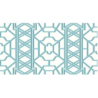 Ling Lattice - Turquoise