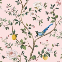 Blossom Citrus Floral Narrow - Blush