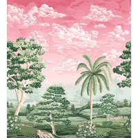 Floral Tuscany Mural - Pink