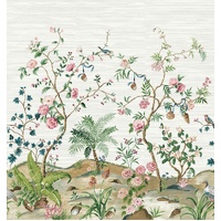 Botanica Natural Mural - Silver