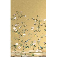 Blossom Mural - Gold Leaf
