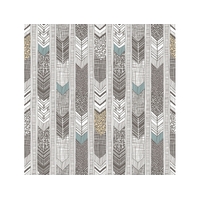 Native American Feather Stripes Global Fusion Wallpaper (Discontinued)