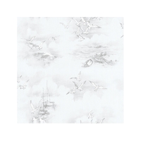 Seaside Boats & Birds Global Fusion Wallpaper (Discontinued)